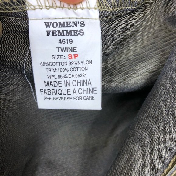 Vintage Woolrich Olive Green Military Jacket Sz S - Picture 8 of 8